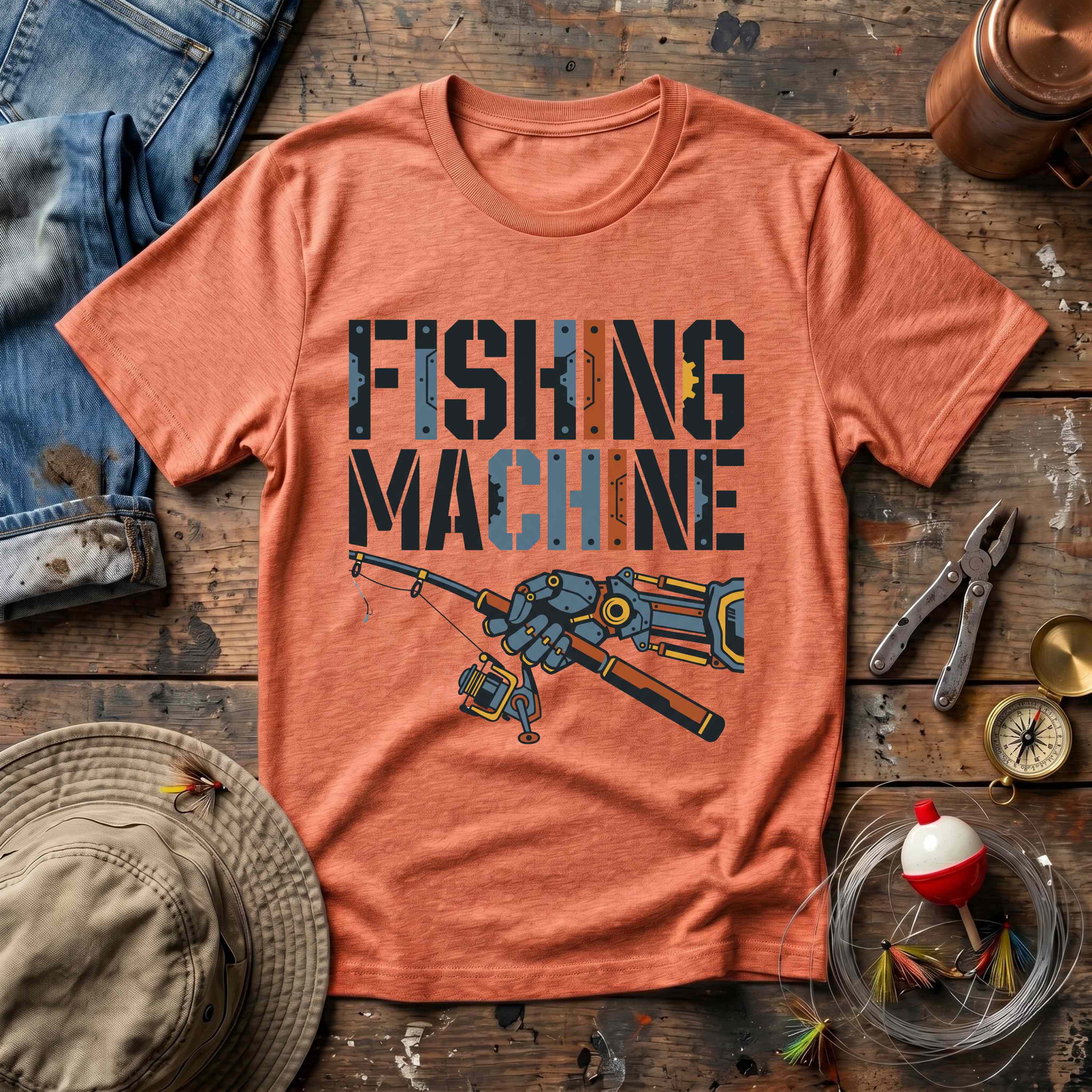 Fishing Machine T-Shirt
