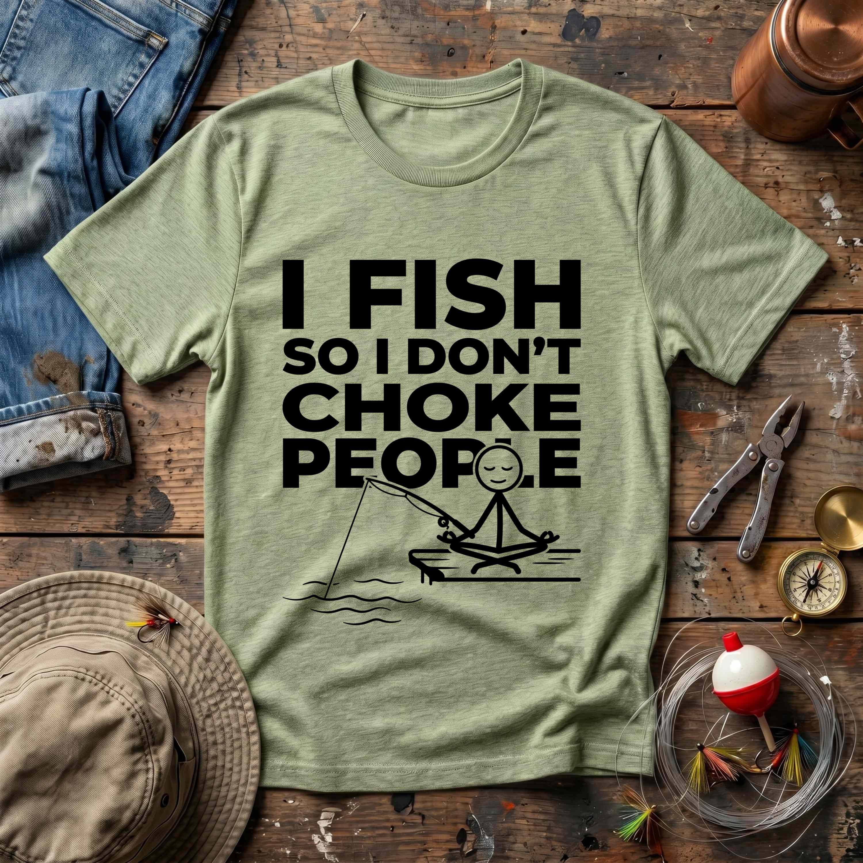 Zen Fishing T-Shirt