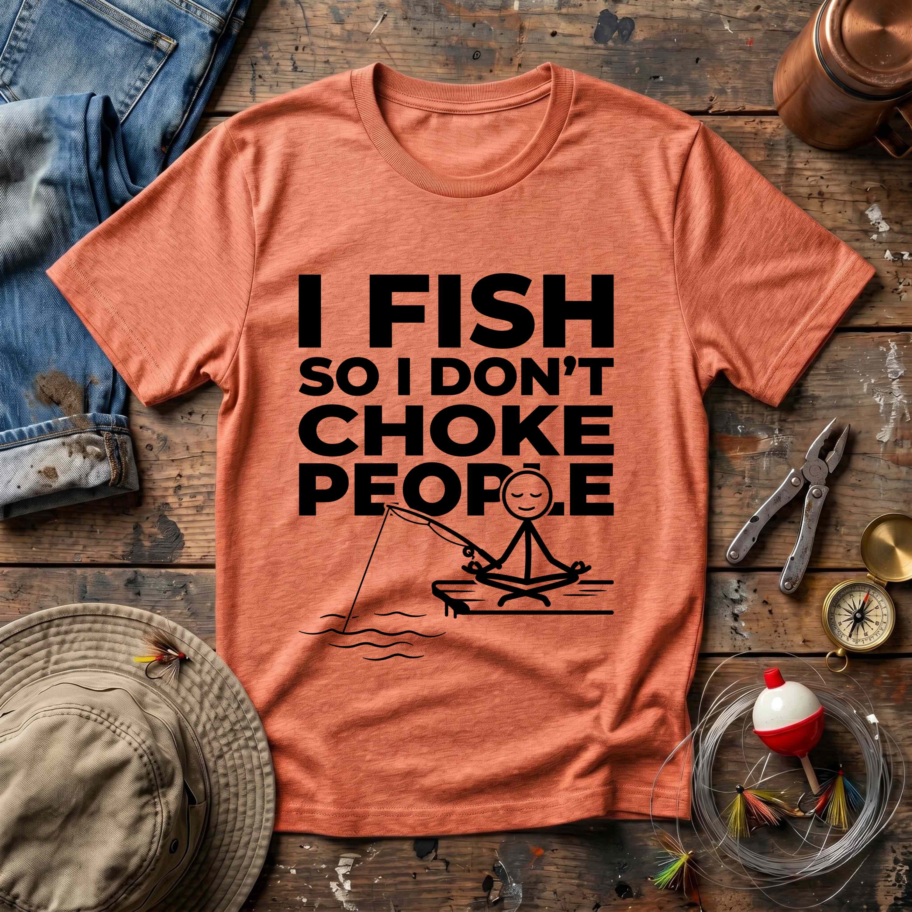 Zen Fishing T-Shirt