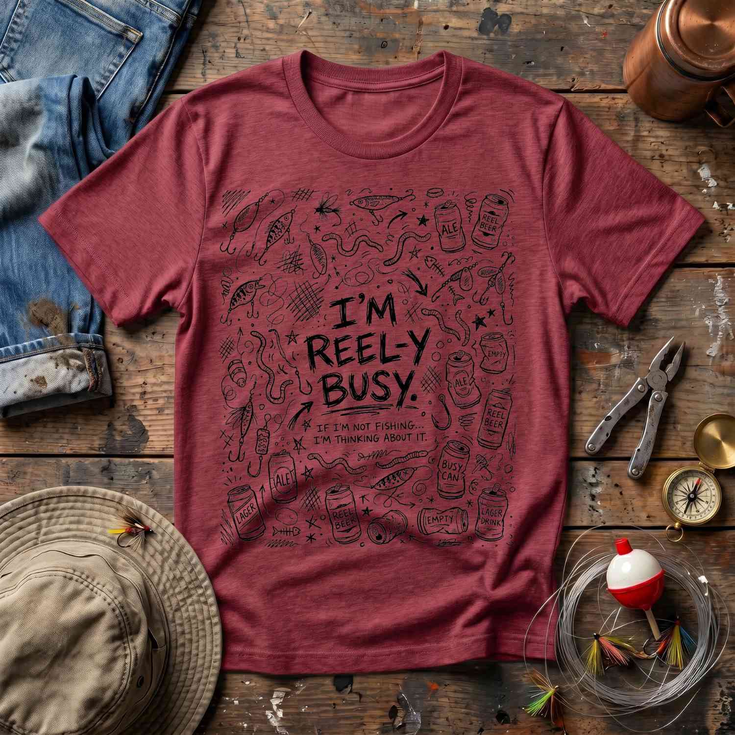 I'M Reely Busy T-Shirt