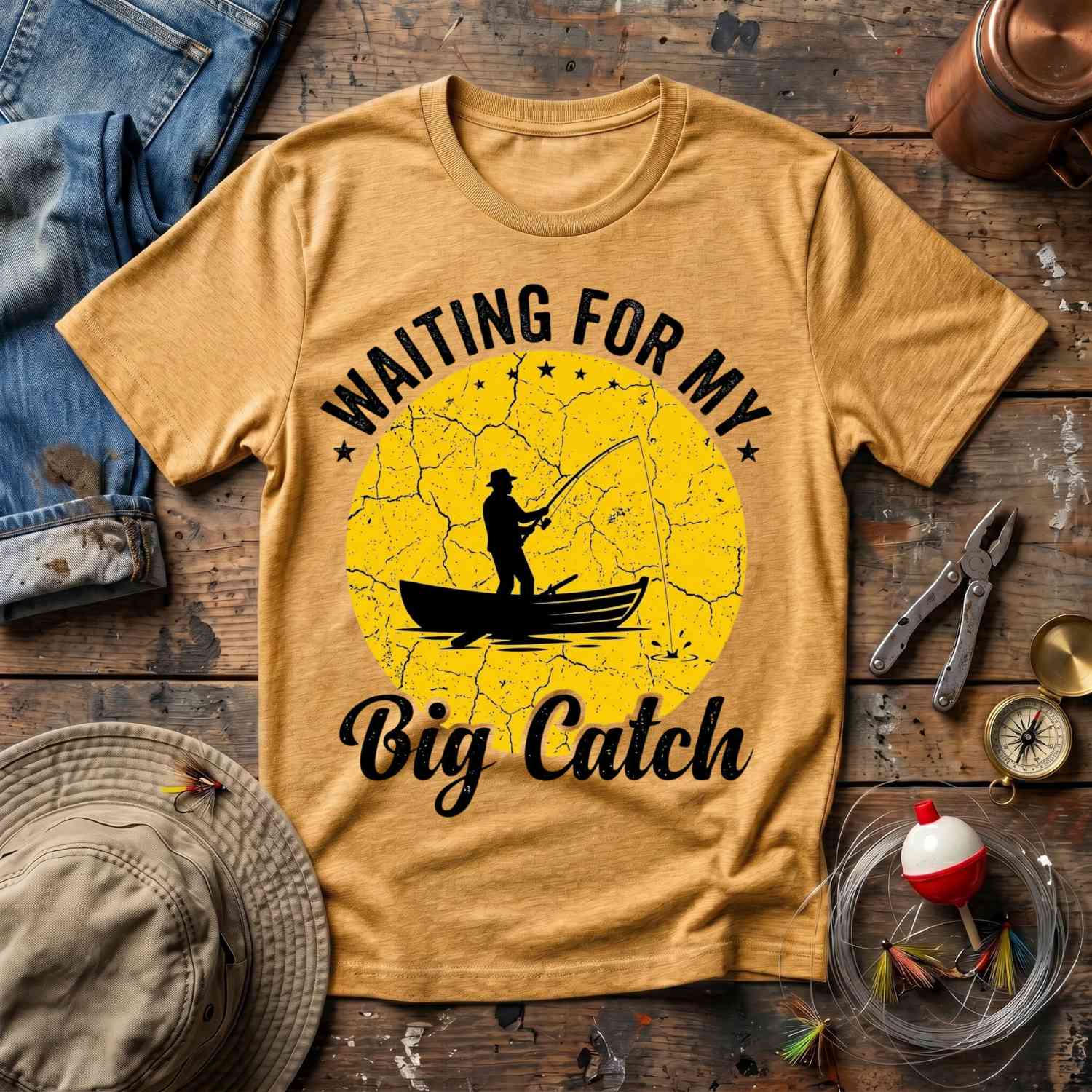 Waiting For My Big Catch T-Shirt