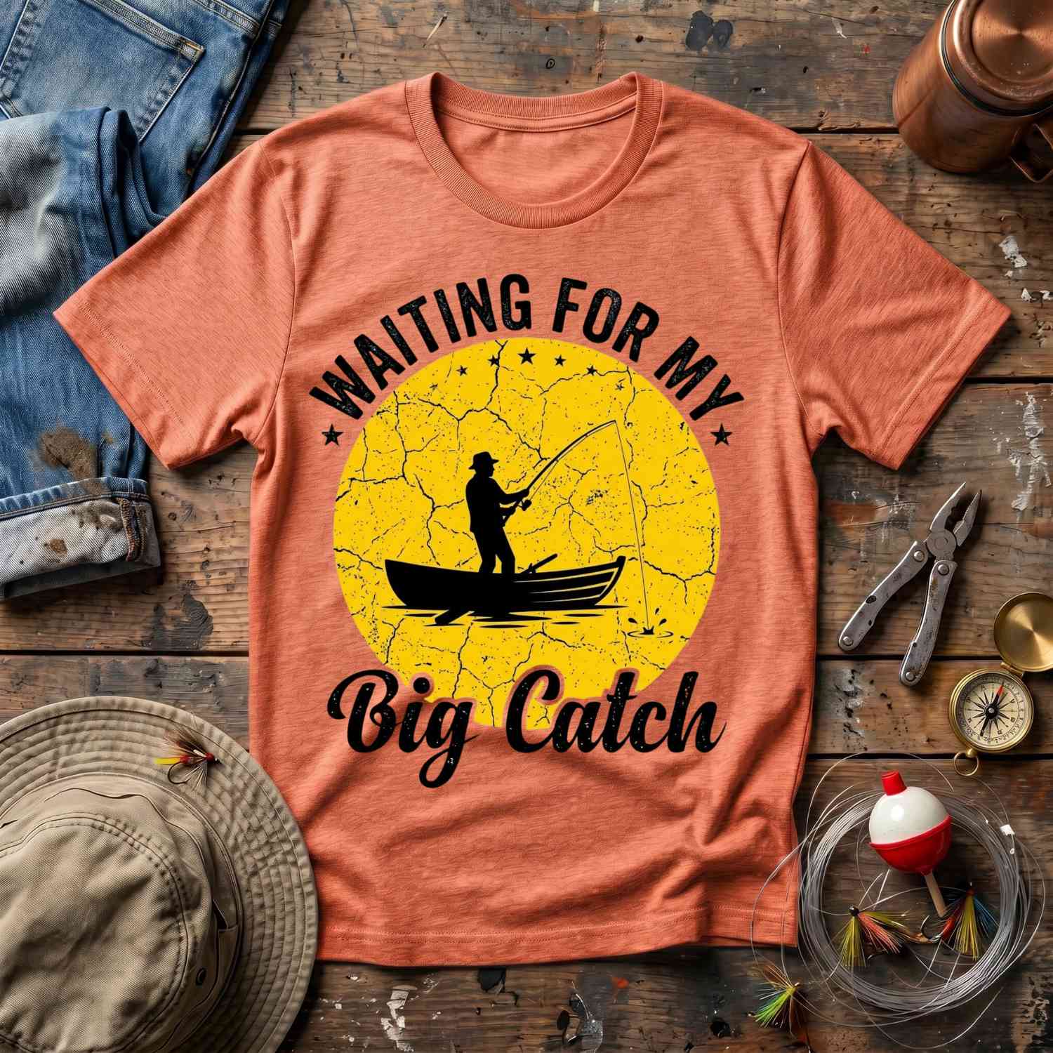 Waiting For My Big Catch T-Shirt
