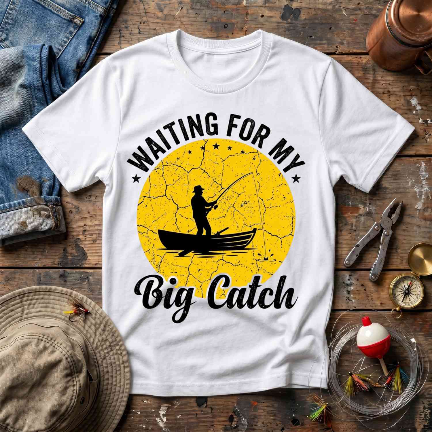 Waiting For My Big Catch T-Shirt