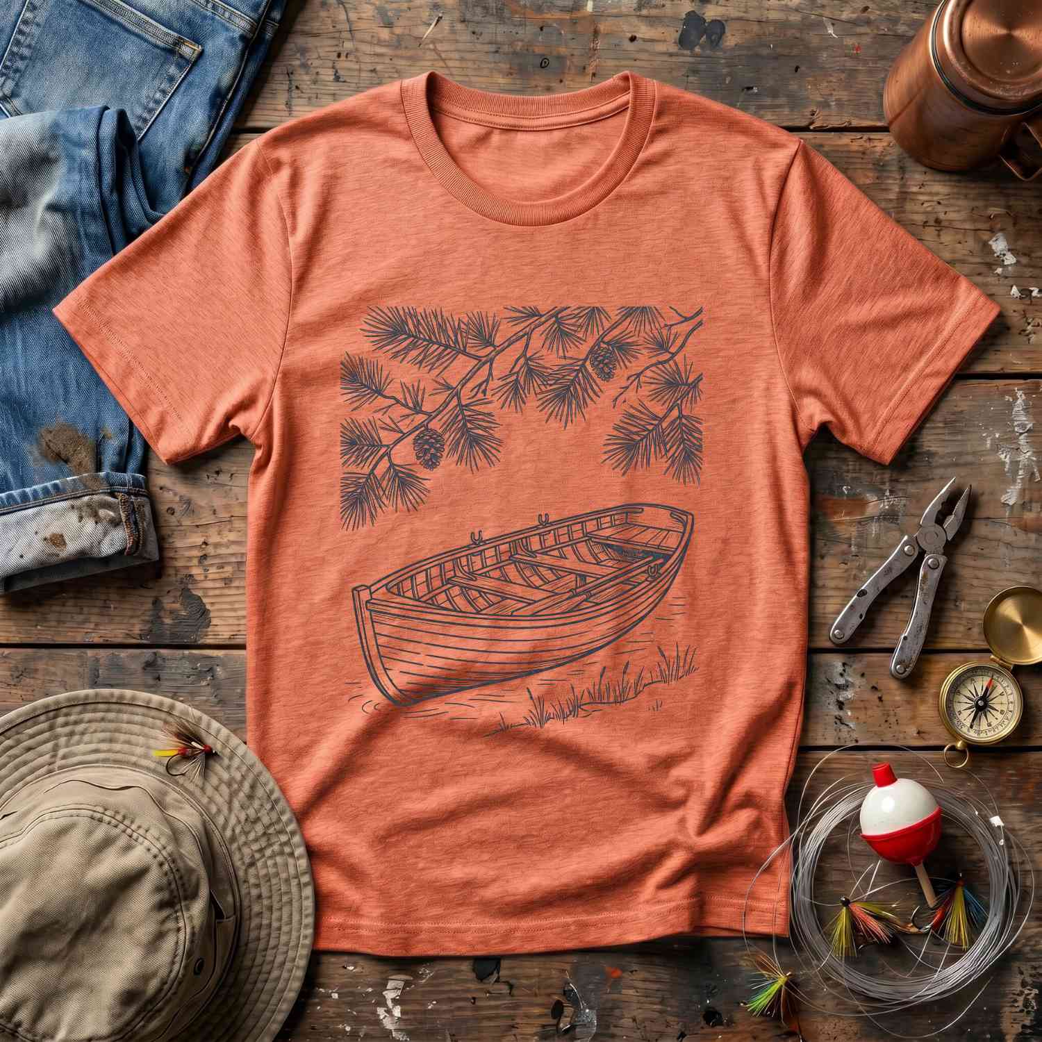 Pine Rowboat T-Shirt