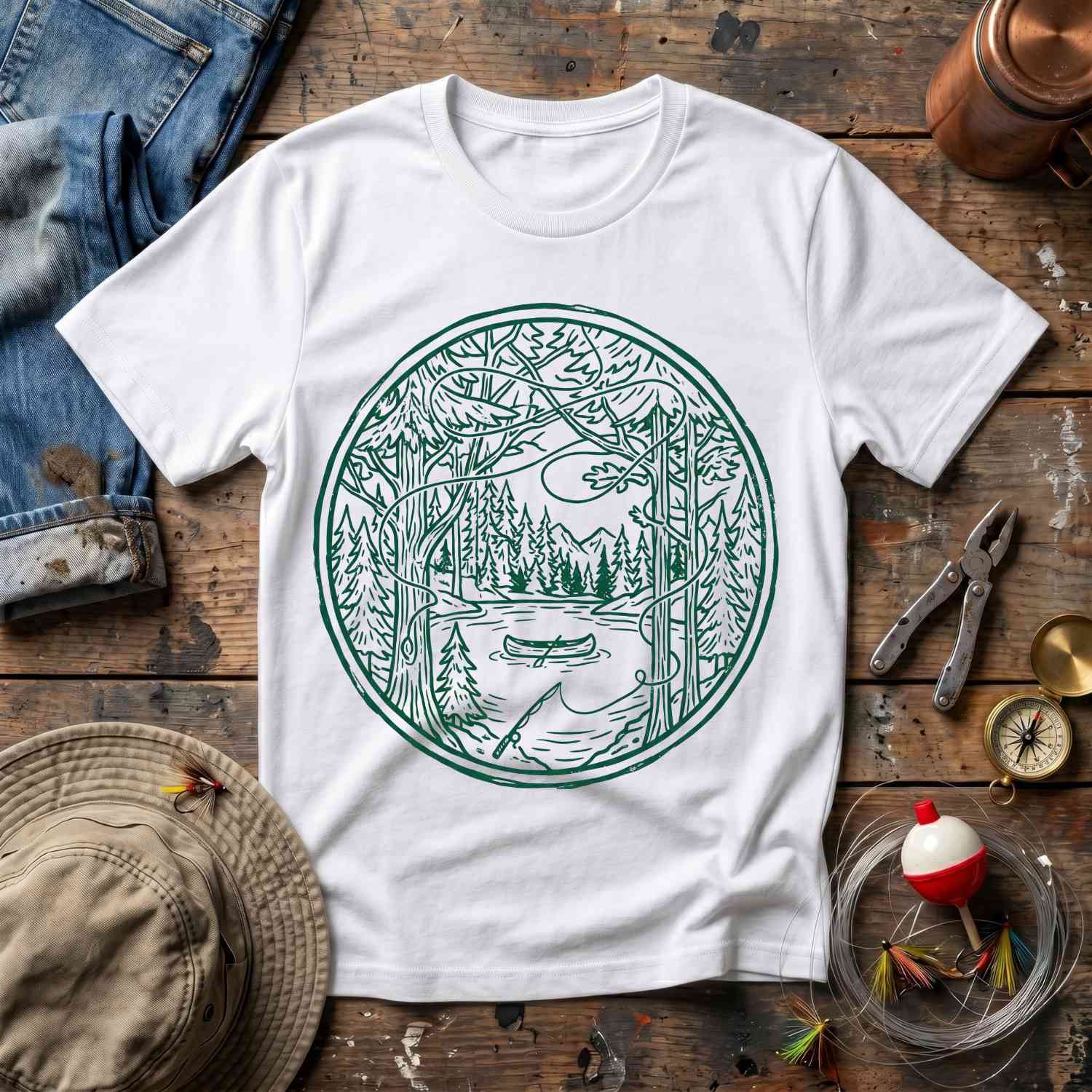 Wilderness Fishing T-Shirt