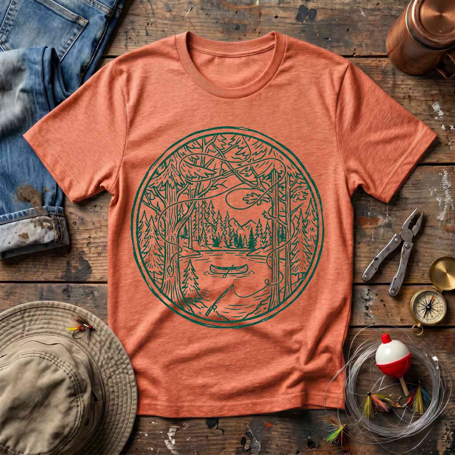 Wilderness Fishing T-Shirt
