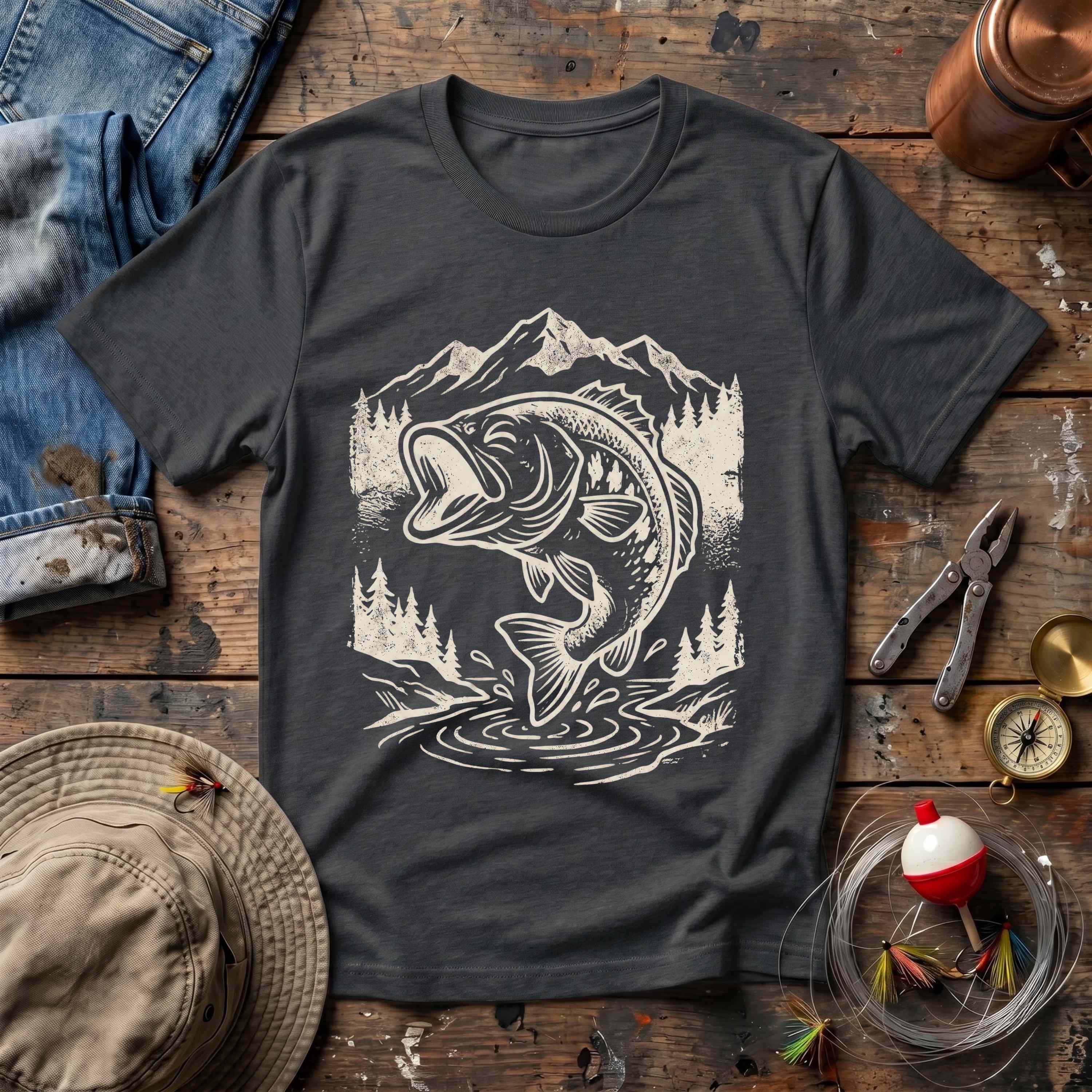 Leaping Bass T-Shirt