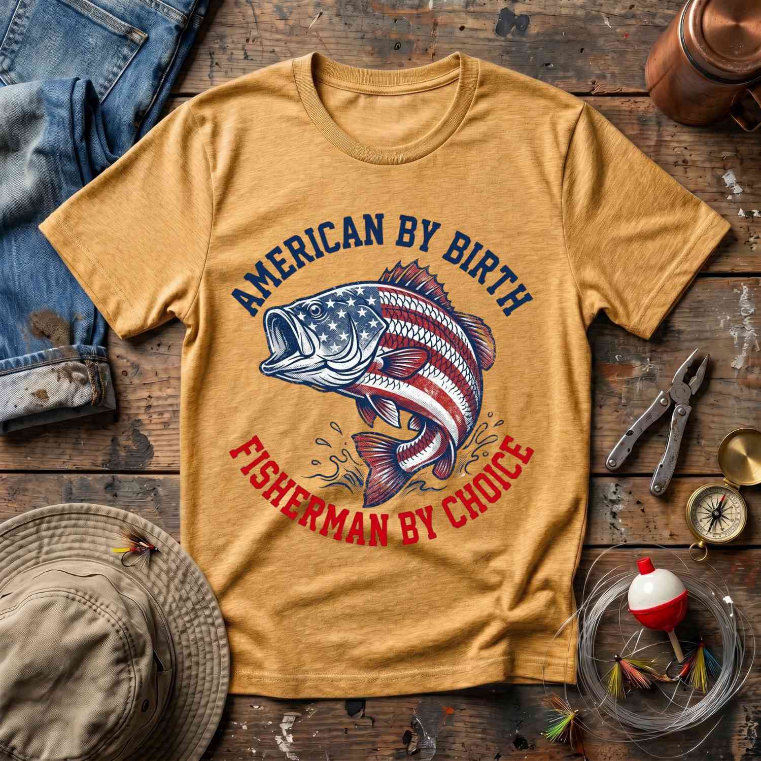 American By Birth T-Shirt