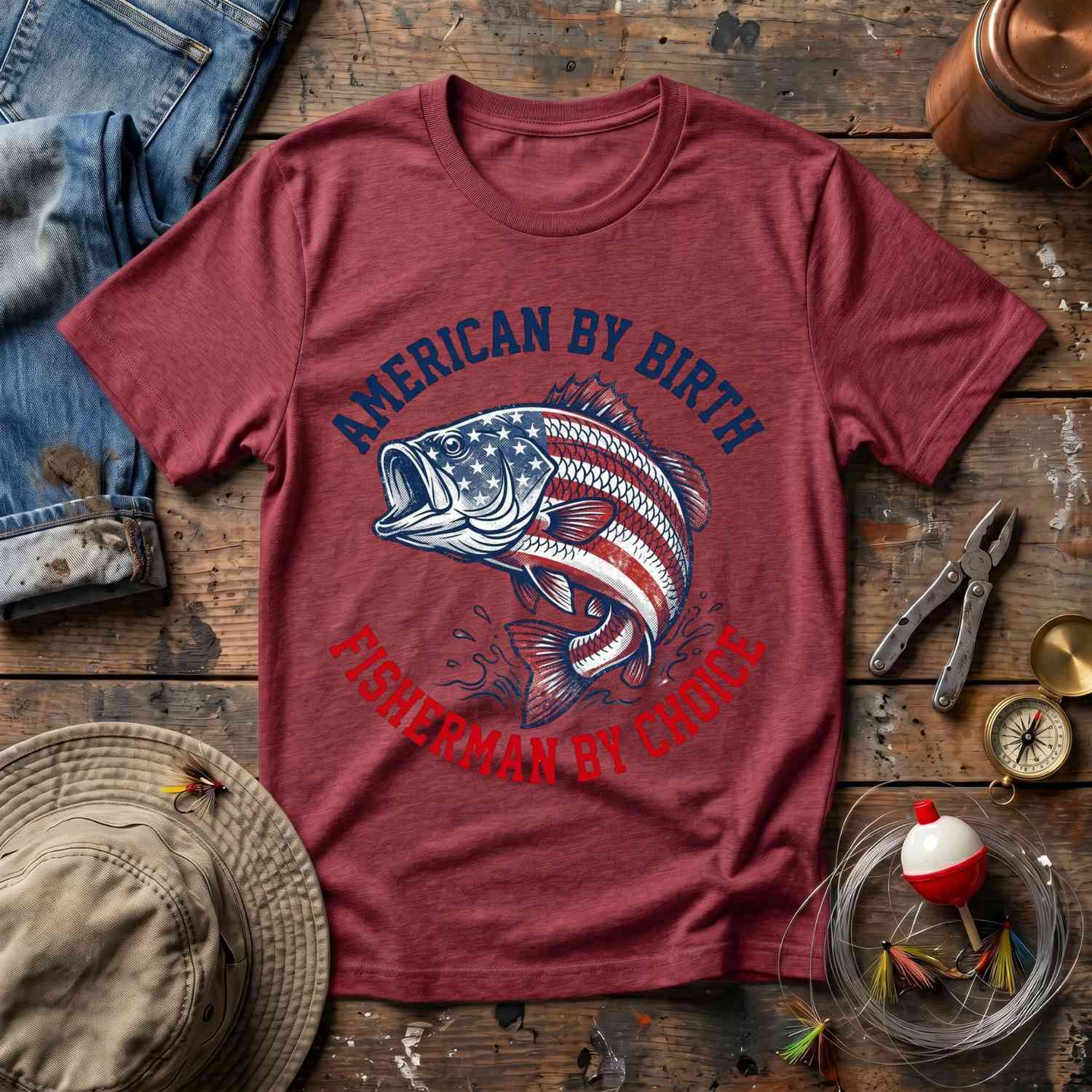 American By Birth T-Shirt