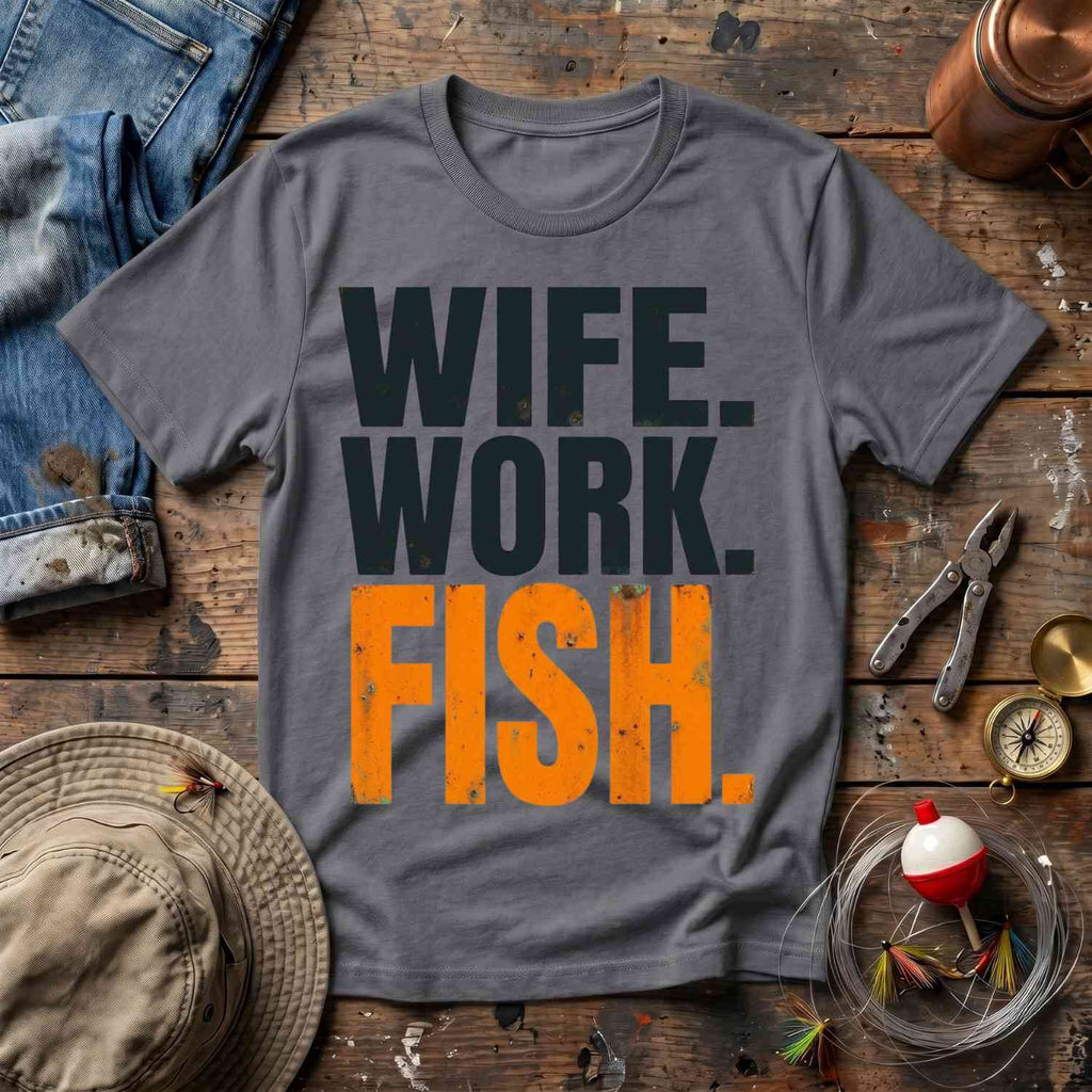 Wife Work Fish T-Shirt