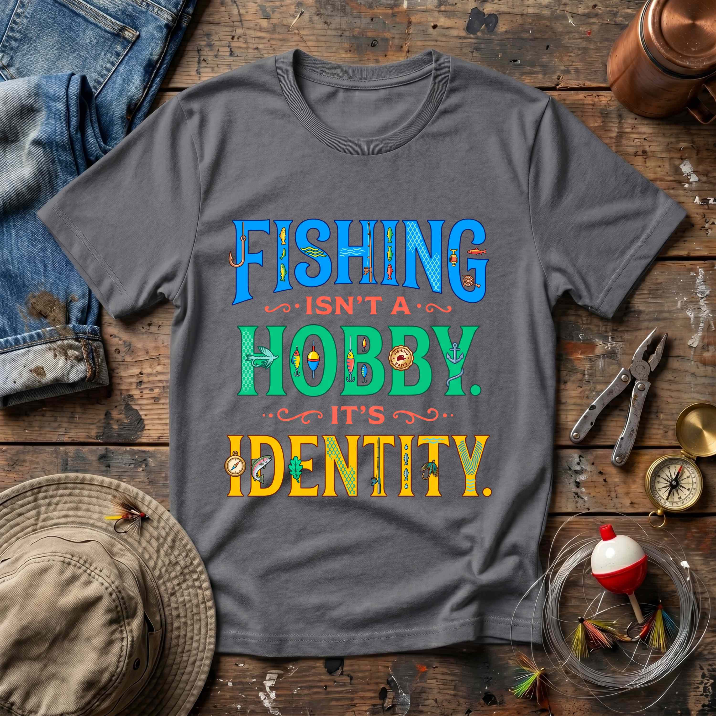 Fishing Identity T-Shirt