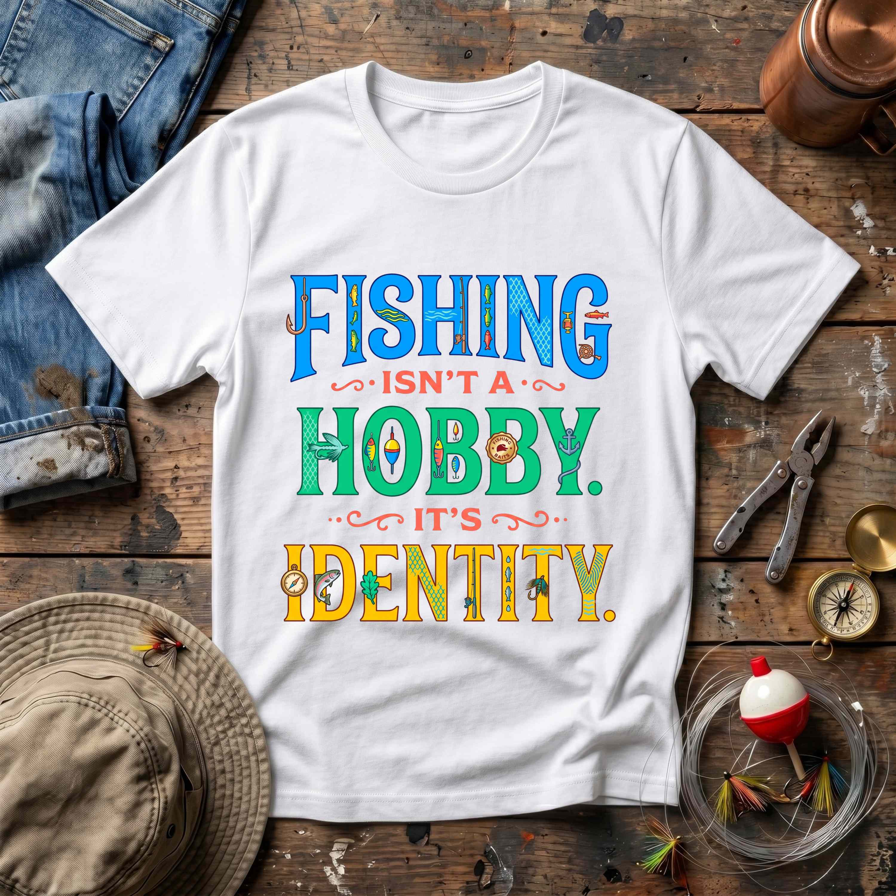 Fishing Identity T-Shirt