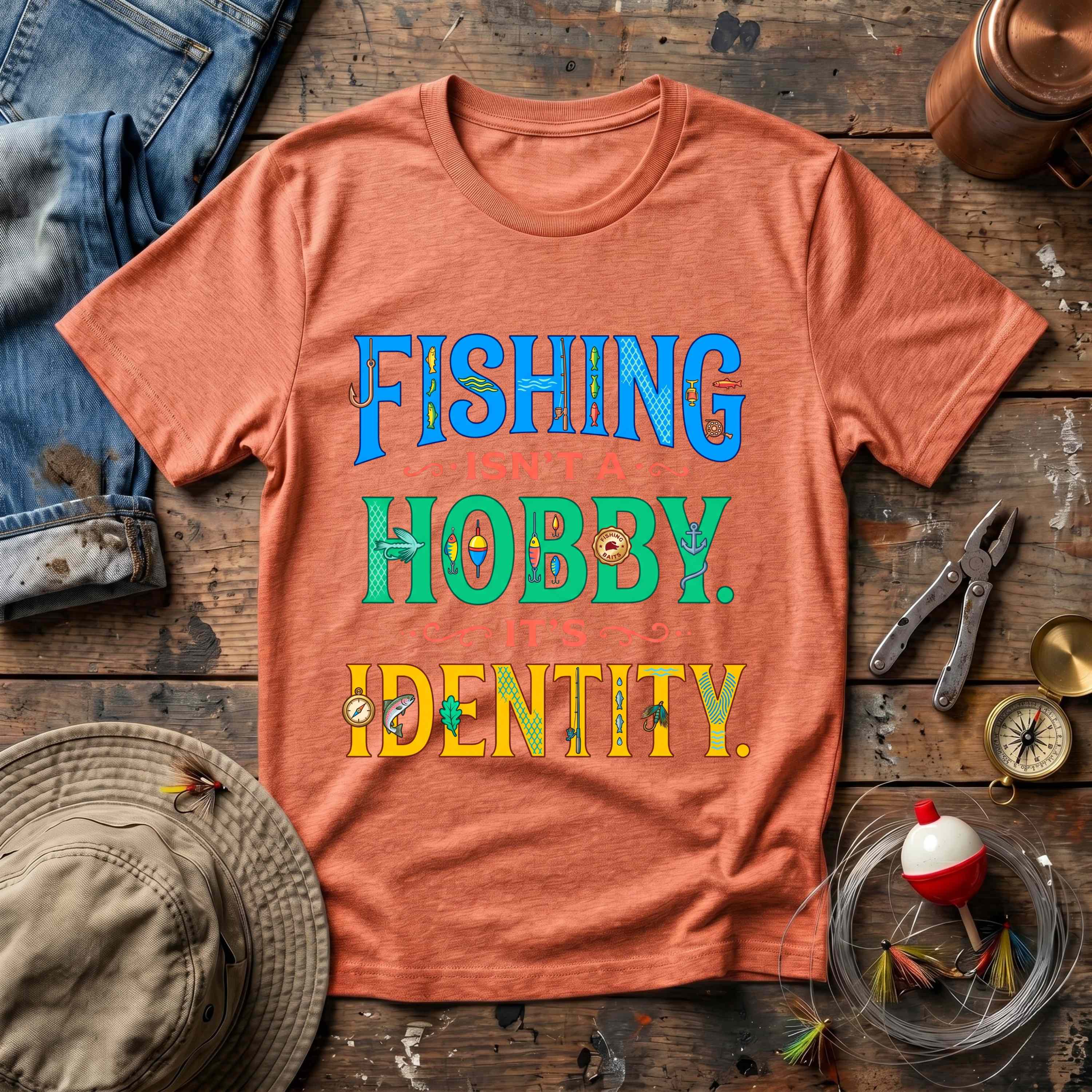 Fishing Identity T-Shirt