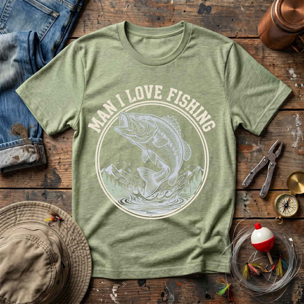 Man I Love Fishing T-Shirt