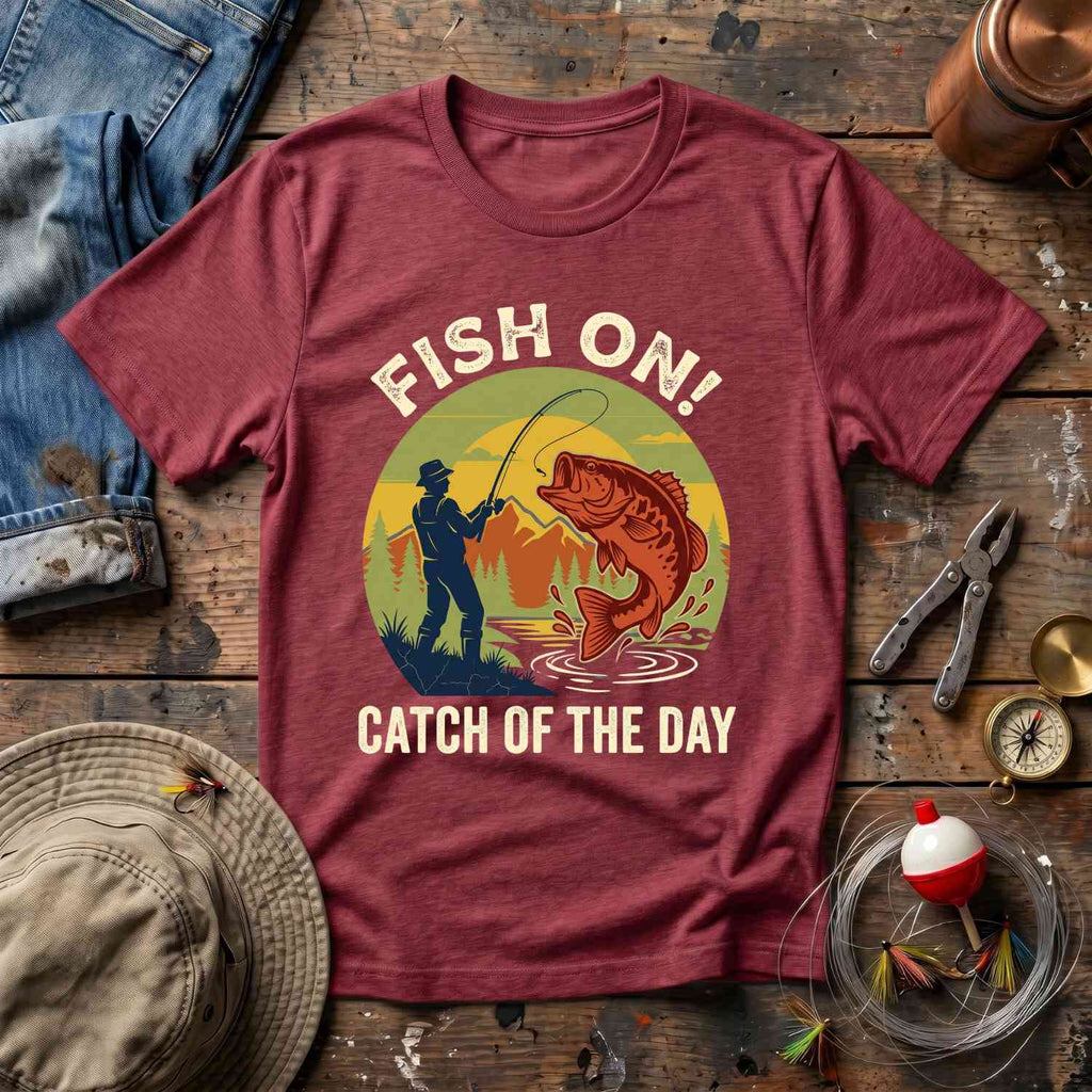 Fish On T-Shirt
