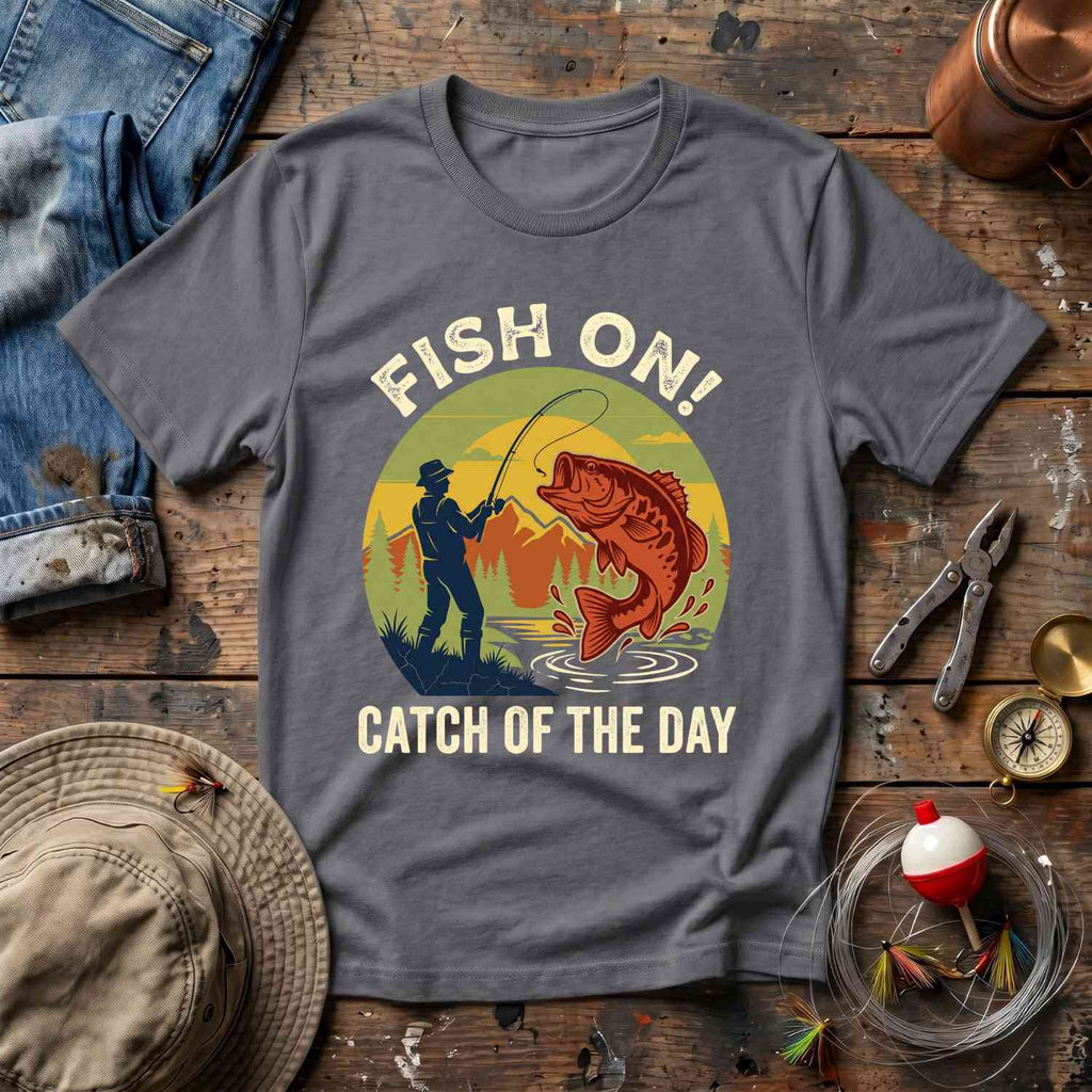 Fish On T-Shirt