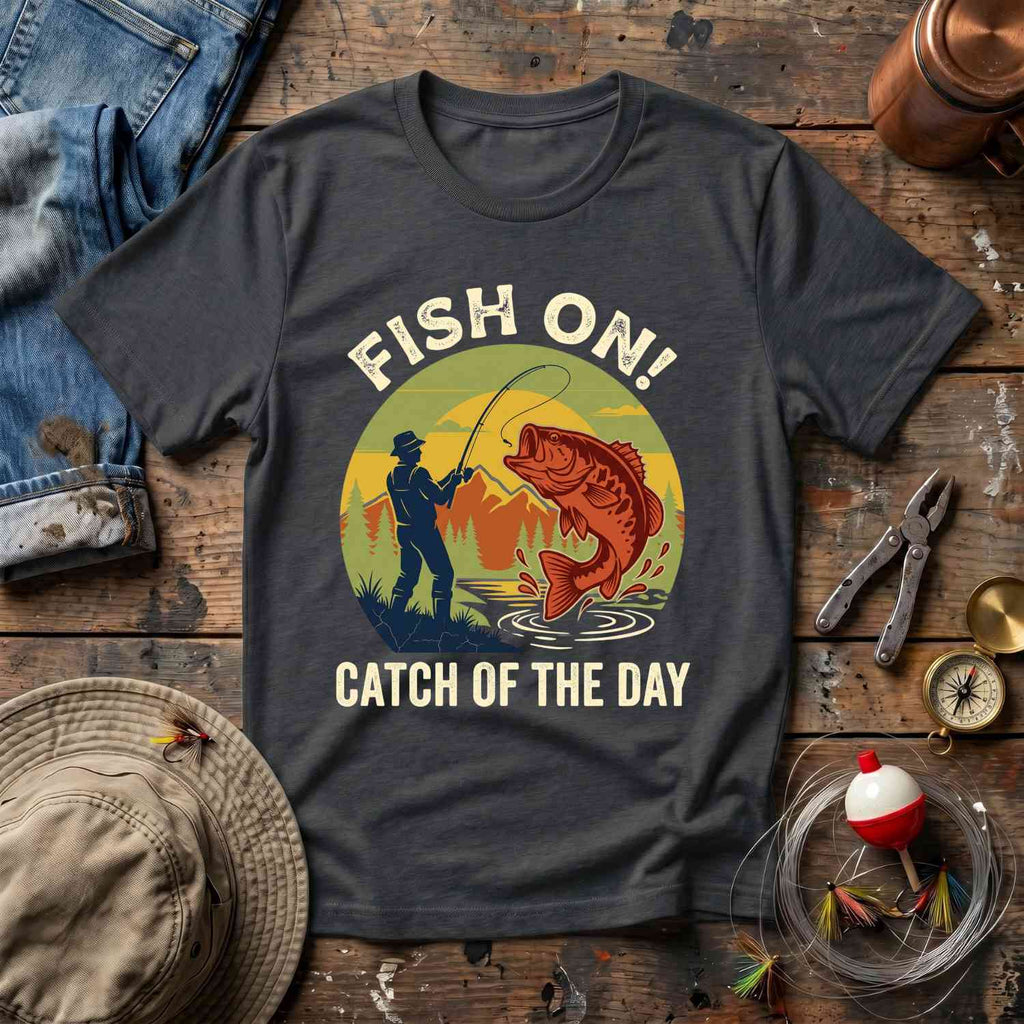 Fish On T-Shirt
