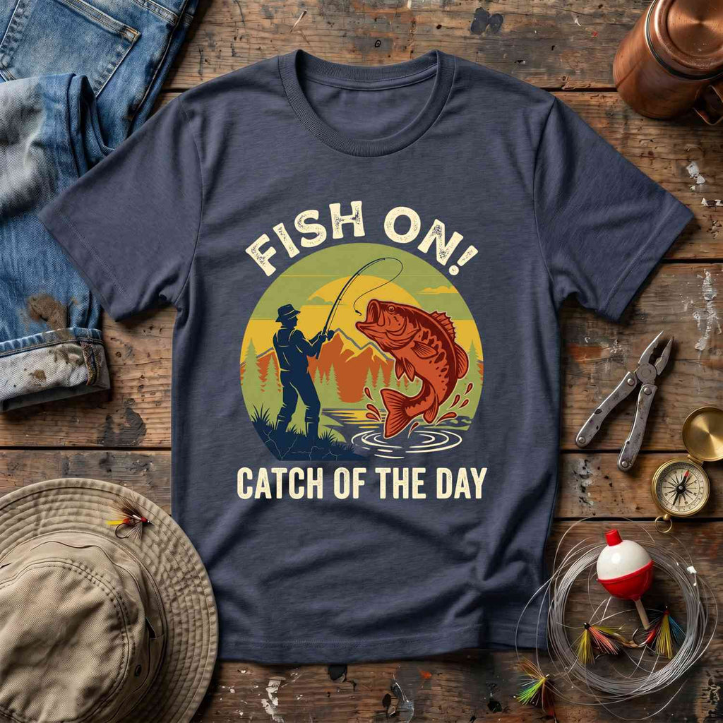 Fish On T-Shirt