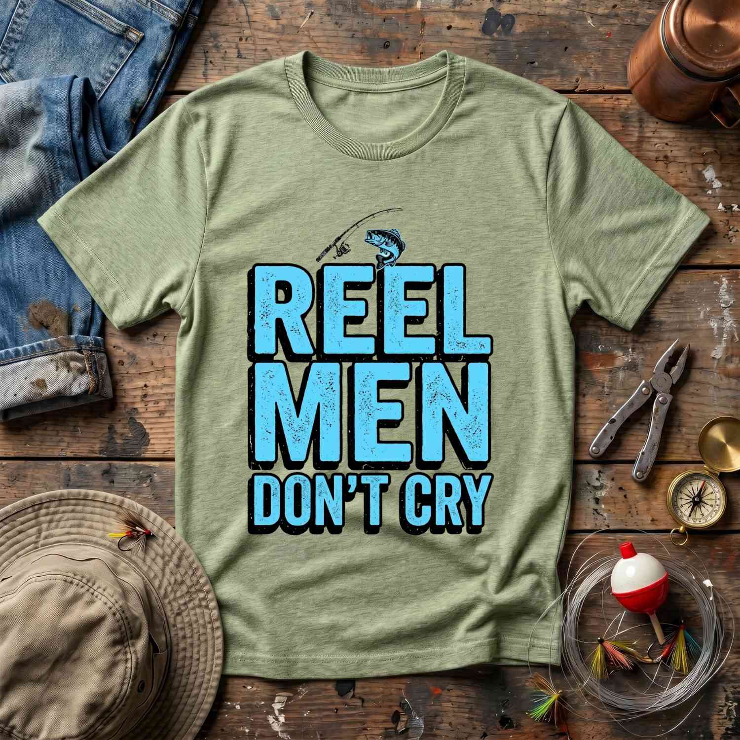 Reel Men Don't Cry T-Shirt