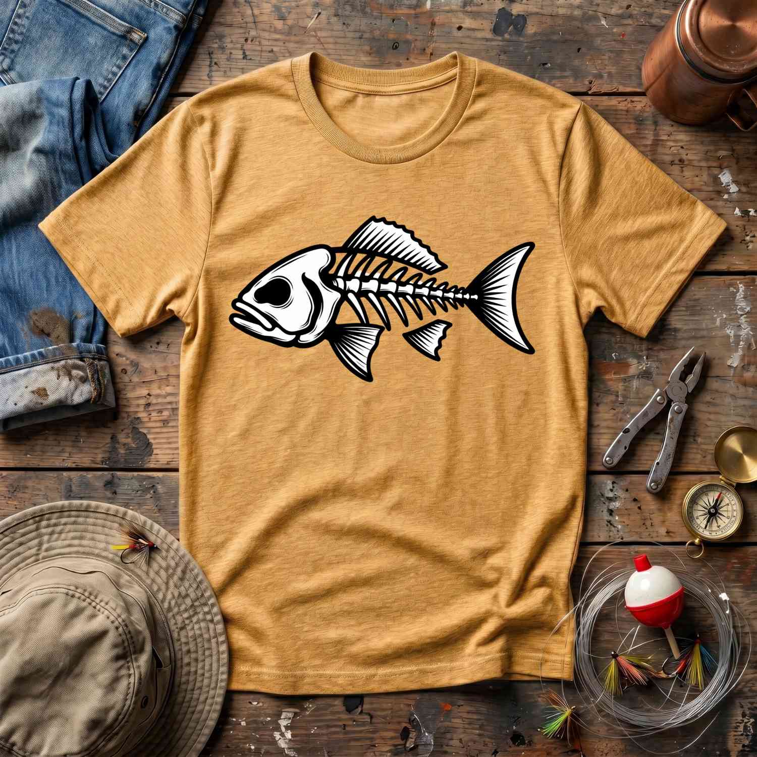 Fish Skeleton T-Shirt