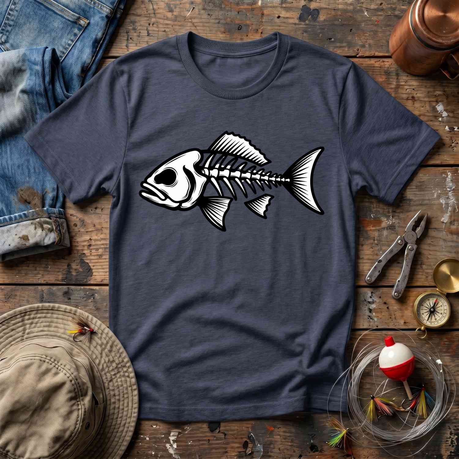 Fish Skeleton T-Shirt