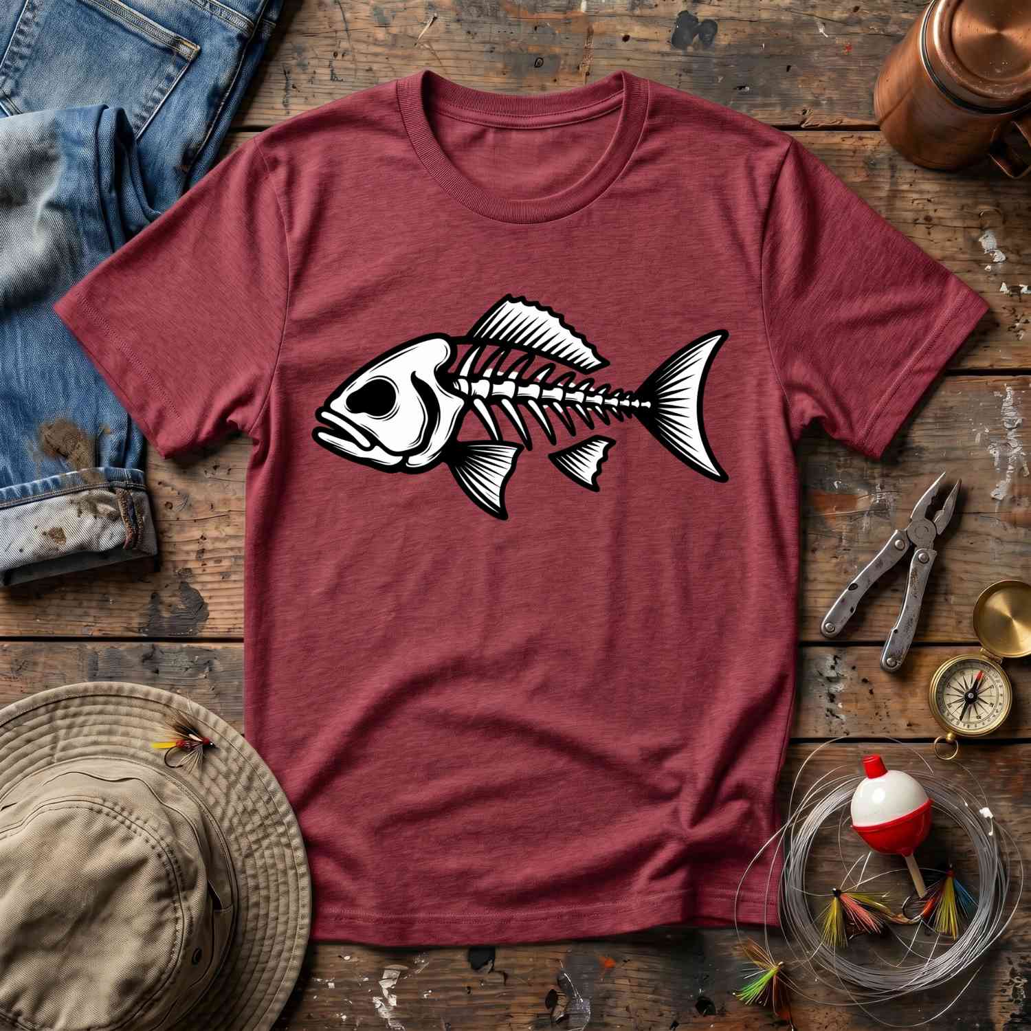 Fish Skeleton T-Shirt