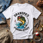 Grandpa's Fishing Buddy T-Shirt
