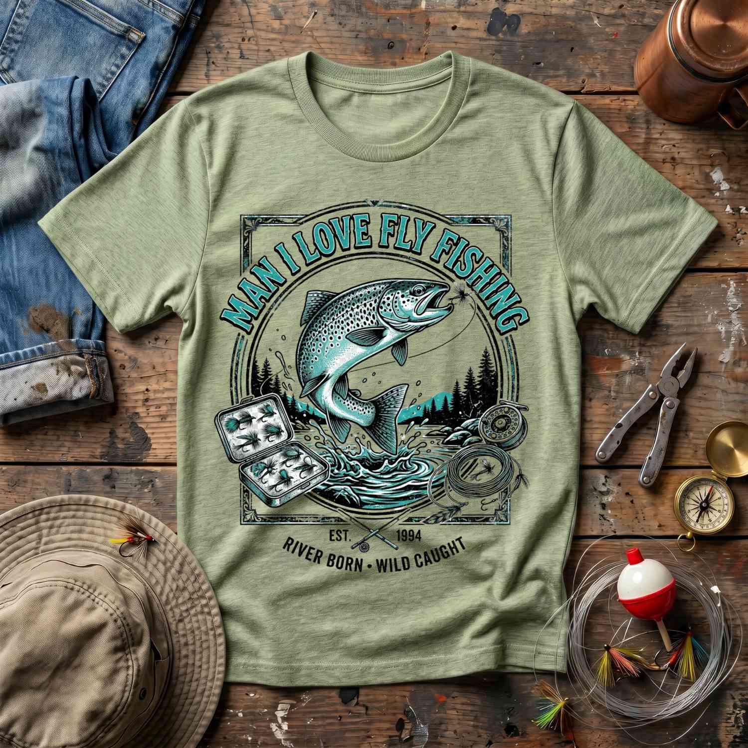 Man I Love Fly Fish T-Shirt