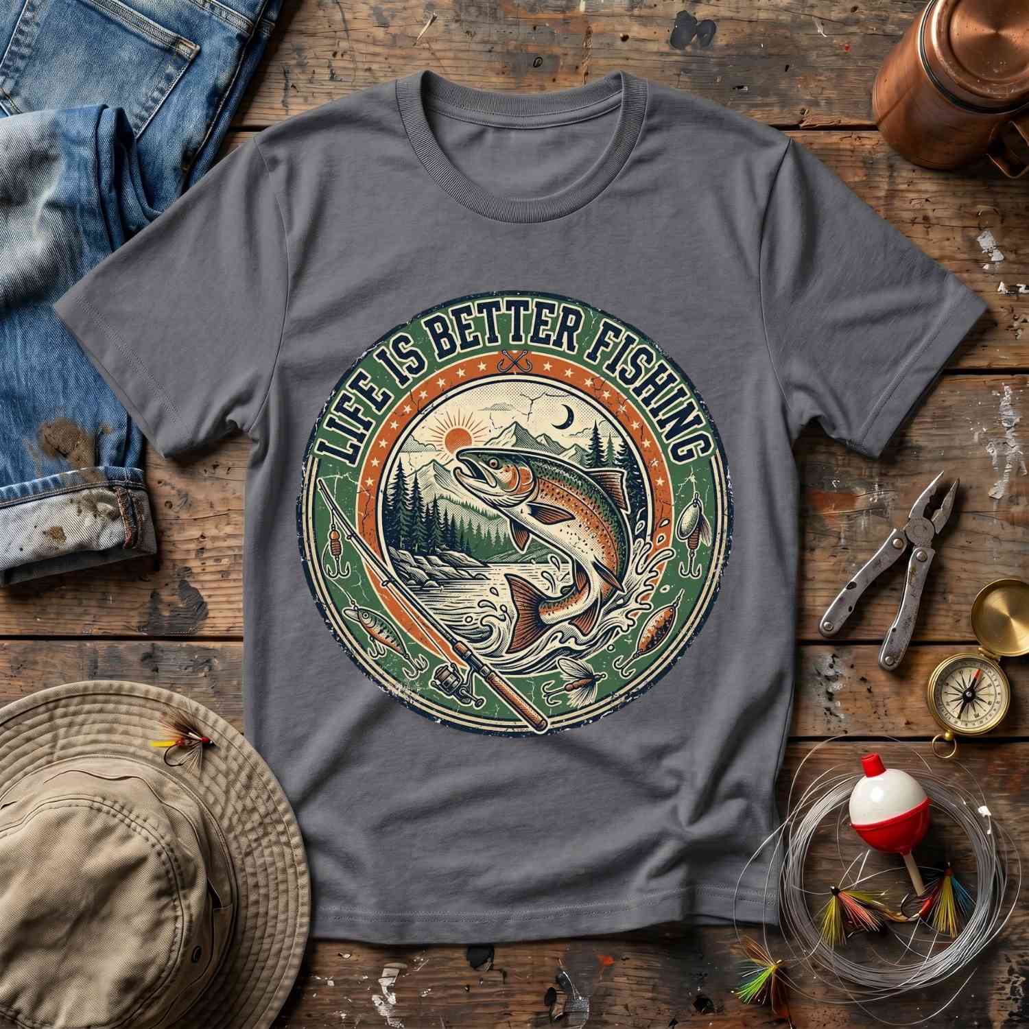 Life Is Better Fishing T-Shirt