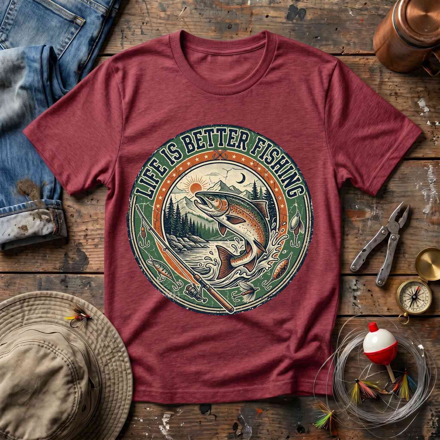 Life Is Better Fishing T-Shirt