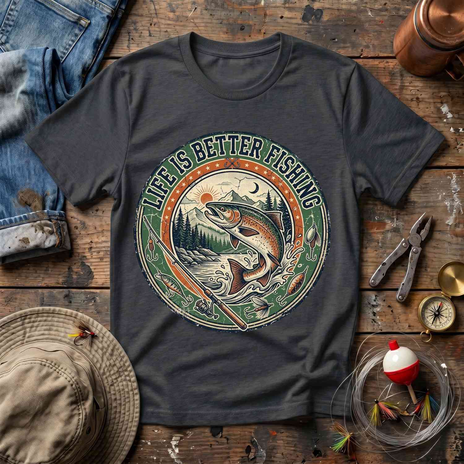 Life Is Better Fishing T-Shirt