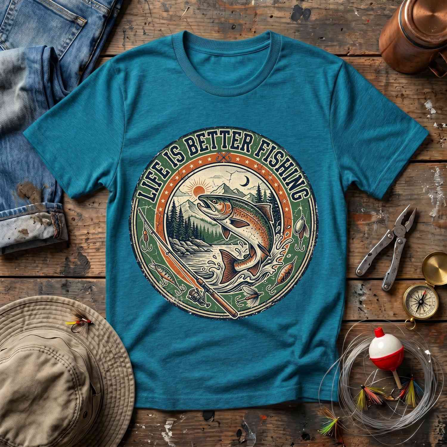 Life Is Better Fishing T-Shirt