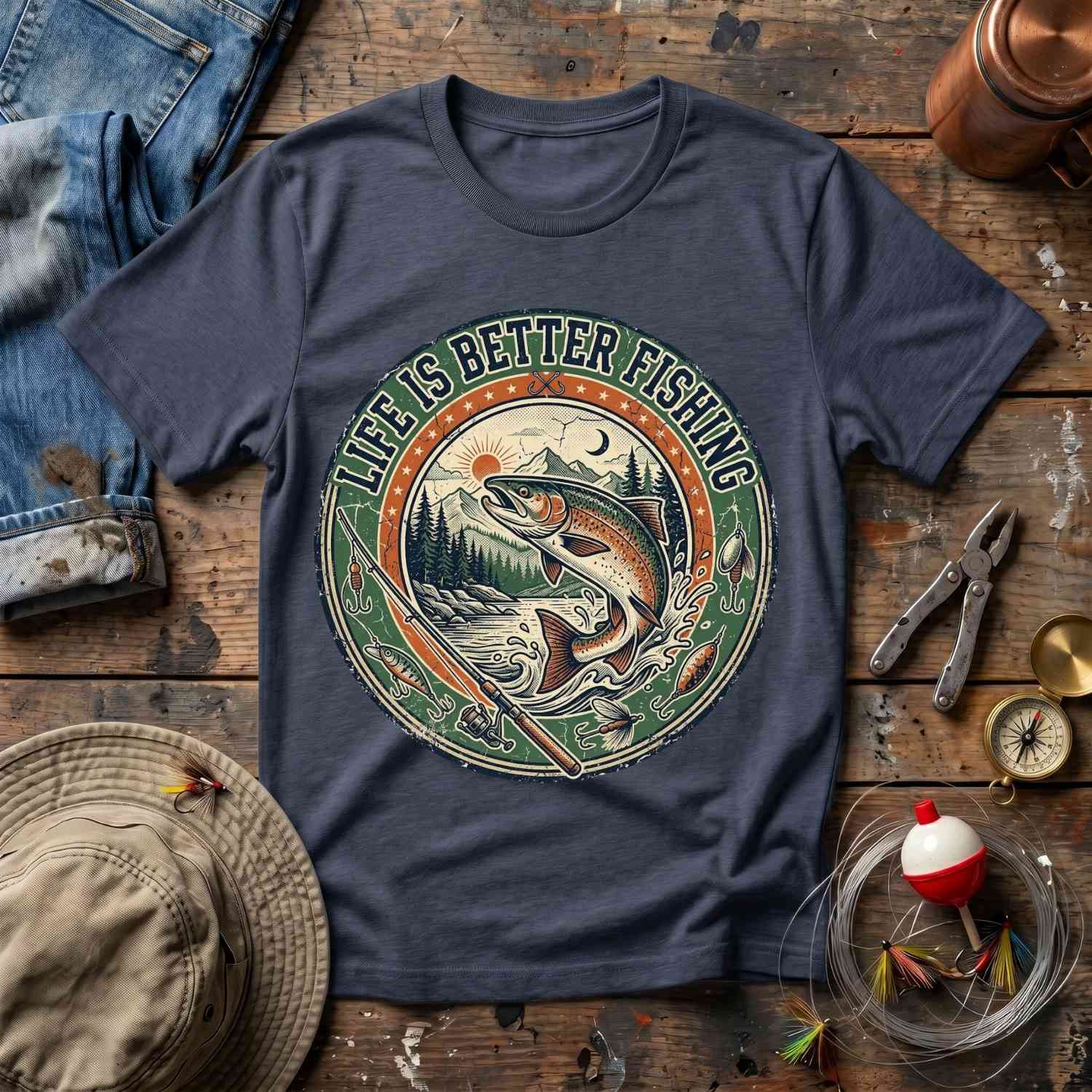Life Is Better Fishing T-Shirt
