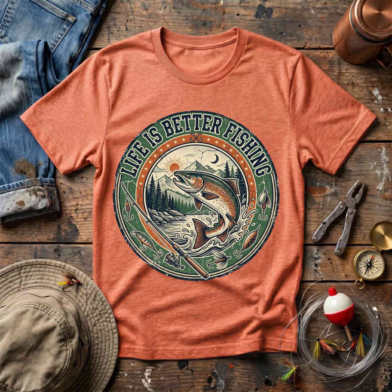 Life Is Better Fishing T-Shirt