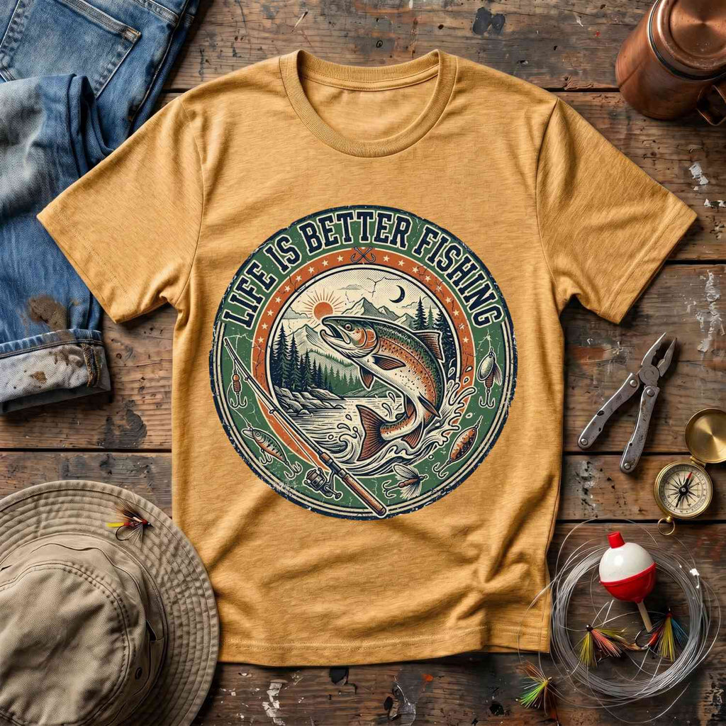 Life Is Better Fishing T-Shirt